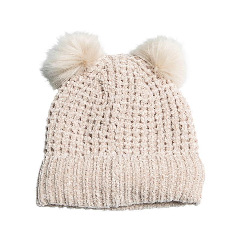 বাচ্চাদের Waffle Chenille Cuff Hat
